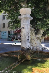 fontaine de Barrême