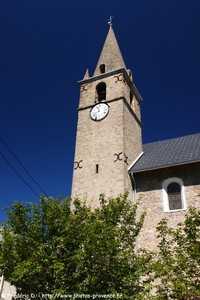 l'église Saint-Laurent du Lauzet-Ubaye