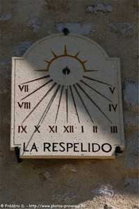 cadran solaire de Saint-Geniez
