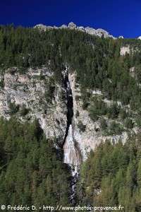 cascade de la Pisse de Ceillac