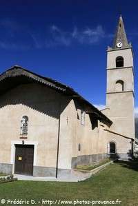 l'église Saint-Marcellin de Ristolas