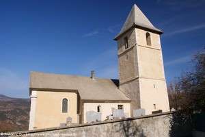 l'église de Saint-Etienne-le-Laus