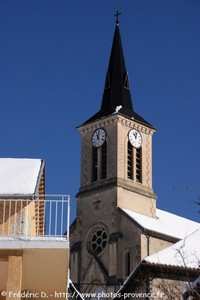 l'église Saint-Blaise de Saint-Julien en Beauchêne
