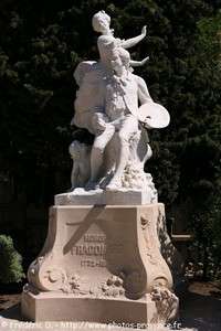 statue d'Honoré Fragonard