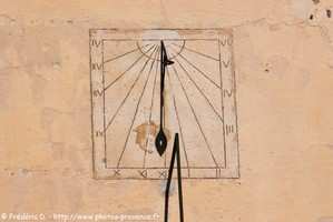 cadran solaire de Saint-Auban
