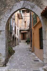 la porte Sainte-Anne de Saint-Martin-Vésubie