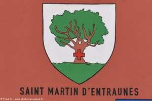 blason de Saint-Martin d'Entraunes