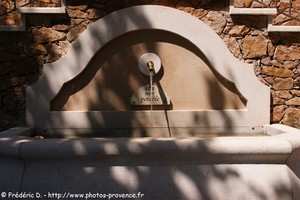 fontaine des Adrets de l'Esterel