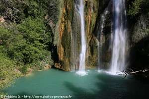 cascade de Sillans-la-Cascade