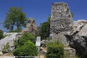 ruines du château des Forbin de Solliès-Ville