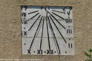 cadran solaire de Beaumes-de-Venise