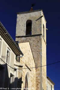 clocher du temple protestant d'Orange