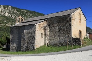 l'&eacute;glise Notre-Dame de clumanc