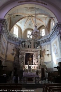 l'église Saint-Nicolas-de-Myre de Jausiers
