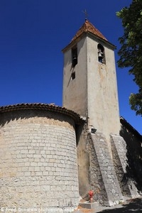 l'église Saint-Barthélemy de Moriez