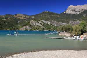 base de loisirs du lac de Serre-Ponçon