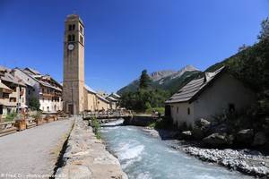 hameau du Casset et la Guisane