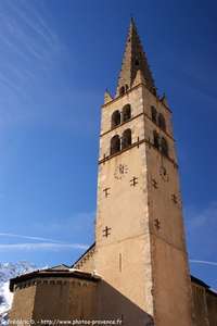 l'église du Monêtier-les-Bains