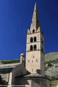 l'église Saint-Etienne de Monêtier-les-Bains