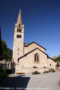 l'église Saint-Marcellin de Névache
