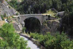 pont de communication de Briançon