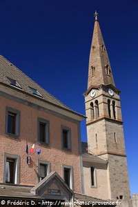 église de Saint-Léger les Mélèzes