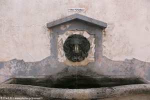 a fontaine du Perrier de Belvédère