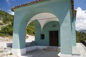 la chapelle bleue de Coaraze