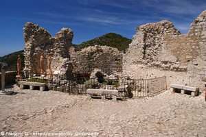 les ruines du château d'Eze