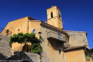 l'église Saint-Nicolas de Gattières