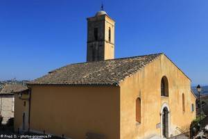 l'église Saint-Nicolas de Gattières