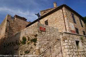 le vieux château des Lascaris de Gorbio