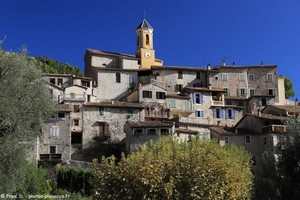 Peillon, village des Alpes-Maritimes