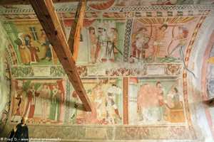 fresques de la chapelle Sainte-Maur
