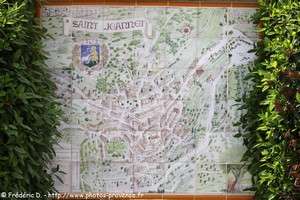plan de Saint-Jeannet