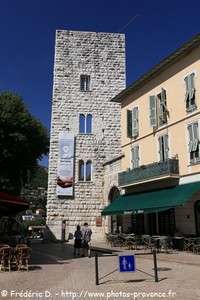 la tour de Vence près de la porte du Peyra