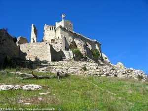 le château médiéval de Boulbon