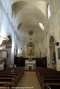 l'église Sainte-Croix de Maussane-les-Alpilles