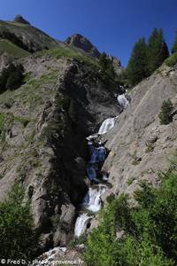 cascade du torrent du Plan Chevalier