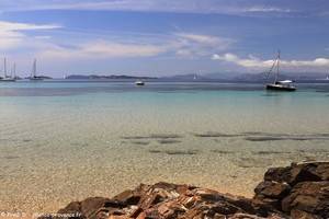 plage de la Treille &agrave; Porquerolles