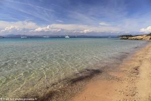 plage de la Courtade &agrave; Porquerolles