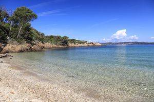 plage de l'Aiguade &agrave; Porquerolles