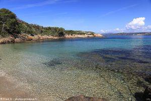 plage de l'Aiguade &agrave; Porquerolles