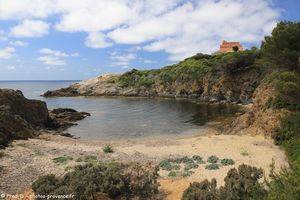 crique sous le fort du Langoustier