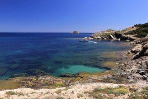 plage et pointe de la Gal&egrave;re &agrave; Porquerolles