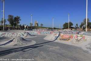 le skate-parc du Prado