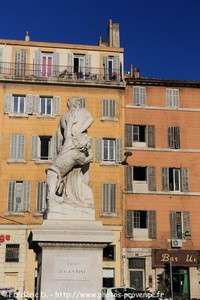 statue de Milon de Crotone à Marseille