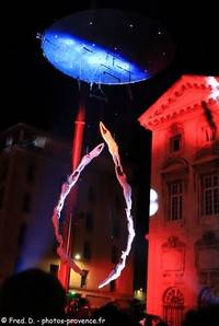 Aria, ballet a&eacute;rien de la compagnie Zenit