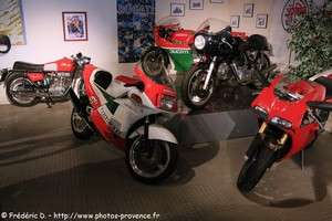 moto Ducati au musée de la moto de Marseille