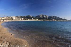 plage Bonneveine à Marseille